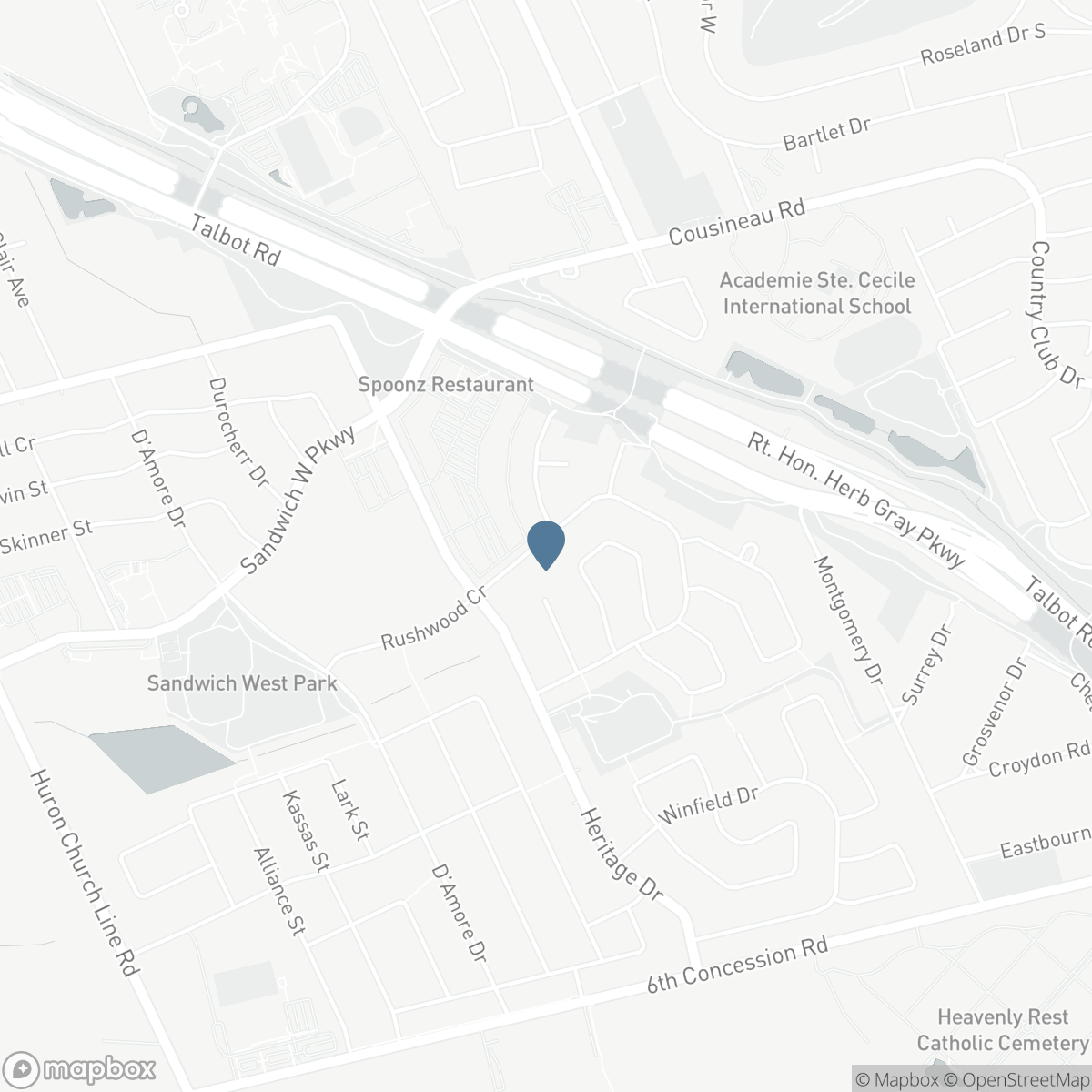 1438 RUSHWOOD CRESCENT, LaSalle, Ontario N9H 2B2